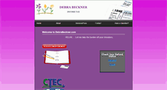 Desktop Screenshot of debrabeckner.com